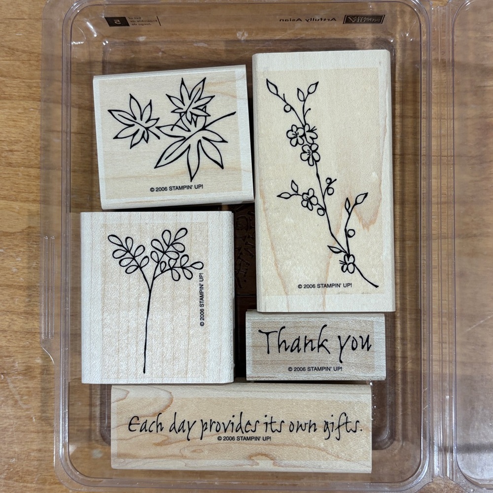 Stampin' Up! ARTFULLY ASIAN Stamp Set